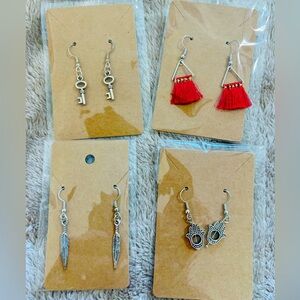Handmade Earrings Lot - Great Gifts! LOT OF 4